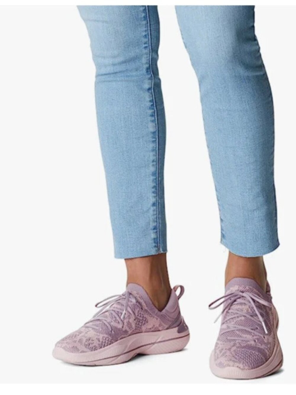 Sorel Women's Mauve Pink Explorer Blitz Stride Lace Up Sneakers Size US 9.5